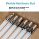 thumbnail image 2 of Practical Useful Convenient Chimney Cleaner Fireplace Home Household Indoor Nylon Rod Rotary Adapter Brush Head, 2 of 10