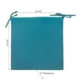 thumbnail image 2 of Solid Outdoor Chairpad Teal - Set of 2, 2 of 2