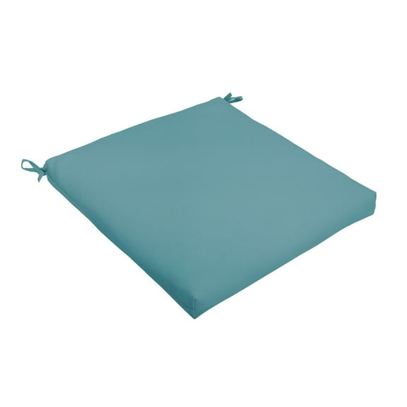 Sorra Home Aqua Blue Indoor/Outdoor Cushion, Bristol