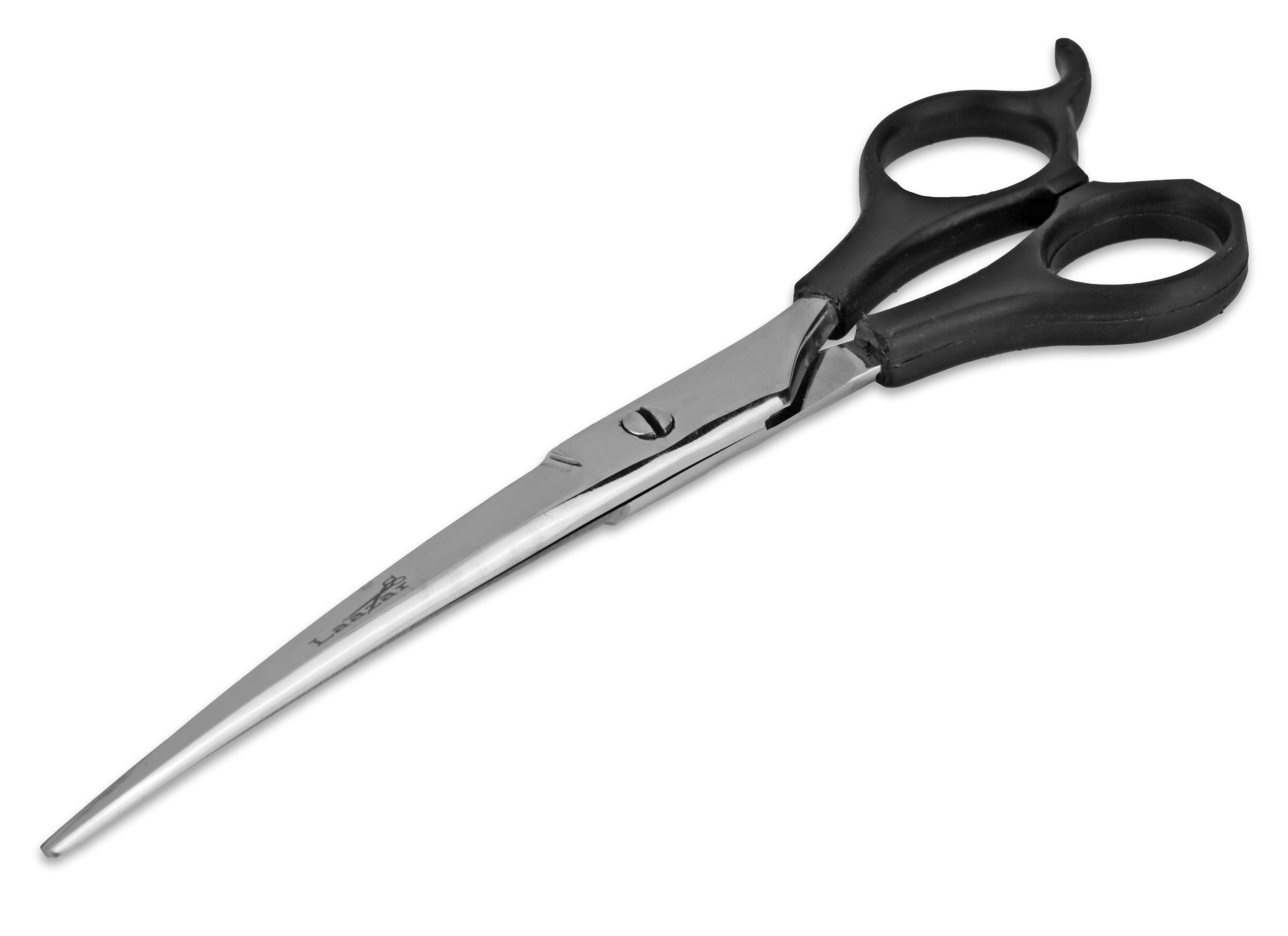 Laazar Professional 7.5 inch Curved Shears for Dogs and Cats | Tension Adjustable Pet Grooming Scissors | 440C Japanese Stainless Steel | Groo並行輸入 Curved Blending Shears Dog Grooming Laazar Professional 7.5 Inch