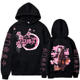 thumbnail image 1 of Kamado-Sudadera con capucha para hombre y mujer, ropa de calle con estampado gráfico de Demon Slayer, de gran tamaño, estilo Harajuku, Unisex, 1 of 1