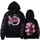 thumbnail image 1 of Kamado-Sudadera con capucha para hombre y mujer, ropa de calle con estampado gráfico de Demon Slayer, de gran tamaño, estilo Harajuku, Unisex, 1 of 1