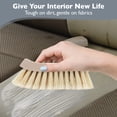 thumbnail image 4 of Nanoskin 6-Inch Heavy-Duty Professional Interior & Upholstery Cleaning Brush for Car Care - Durable Polypropylene Bristles for Auto Detailing, Grime Removal | Ergonomic Design for Hard-to-Reach Areas, 4 of 5