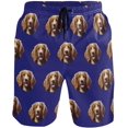thumbnail image 2 of Custom Face Men's Swim Trunks by Customized Photo Quickly Dry Beach Shorts with Pocket and Mesh Lining, 2 of 4