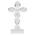 thumbnail image 2 of Cruz de cristal para mesa, adorno de cruz, artesanía, figura de cruz, decoración de mesa con cruz, 2 of 7