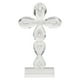 thumbnail image 2 of Cruz de cristal para mesa, adorno de cruz, artesanía, figura de cruz, decoración de mesa con cruz, 2 of 7