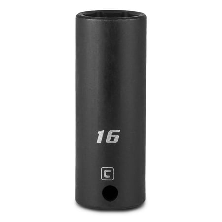 UPC: 0886352532167 | Capri Tools 16 mm Deep Impact Socket  3/8-Inch Drive  6-Point  Metric