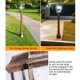 thumbnail image 5 of Lámpara de césped Retro for exteriores, luces clásicas de bronce, impermeables, for el hogar, for Villa, camino, decoración de jardín, 5 of 7