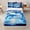 Fish 01, variant on Manfei 3D Dolphin Zipper Twin Comforter Sets with Fitted Sheet and 2 Pillowcases for Kids Boys and Girls, Marine Life Print Zipper Bedding Set, Navy Reversible, 4-Piece
