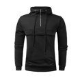 thumbnail image 5 of Vedolay Men's Pullover Sweatshirt 2023 Male Tunic Sweatshirts Top Shirt Black,XL, 5 of 5