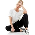 thumbnail image 2 of Women's High Waisted Sporty Gym Athletic Fit Jogger Sweatpants and Loose fit Lounge Trousers Made in USA…, 2 of 7