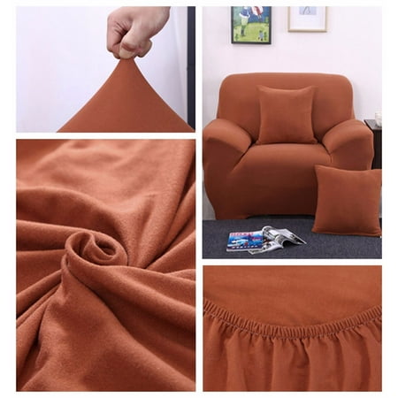 1 Seat Elastic Stretch Fabric Sofa Furniture Slipcover Pet Dog Protector Sectional Corner Couch Covers Fit One Seat