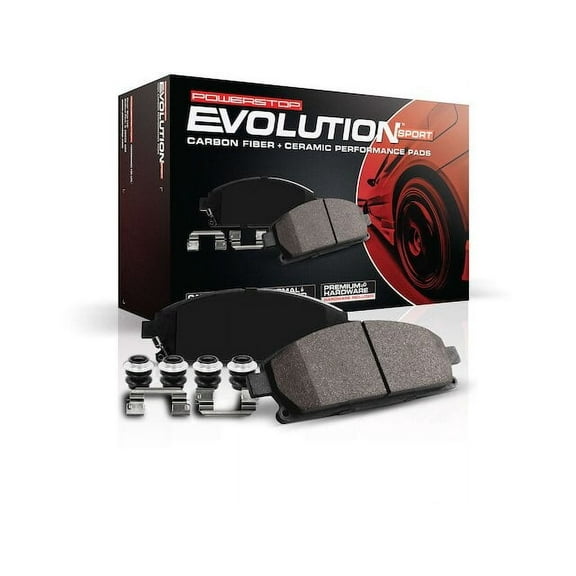 Front Brake Pad Set - Compatible with 2020 - 2024 Tesla Y 2021 2022 2023