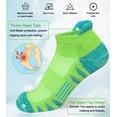 thumbnail image 2 of 【Calcetines antiampollas para mujer】La lengüeta del talón proporciona mayor comodidad y protección, evita que se resbale, el acolchado en el tendón de Aquiles evita las ampollas en el tobill, 2 of 5