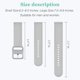 thumbnail image 2 of Compatible con correas Samsung Galaxy Watch 3 de 41 mm, Galaxy Watch Active 2 de 40 mm y 44 mm, Galaxy Watch Active y Galaxy Watch de 42 mm (gris-s), 2 of 5
