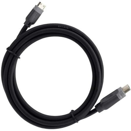 Mini HDMI to HDMI for Canon Powershot/DSLR/Mirrorless Cameras & Camcorders (3 Feet)