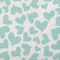 thumbnail image 2 of 20"x20" Simply Daisy Valentines Patterned Hearts Poly Accent Pillow, Blue Qty 1, 2 of 5