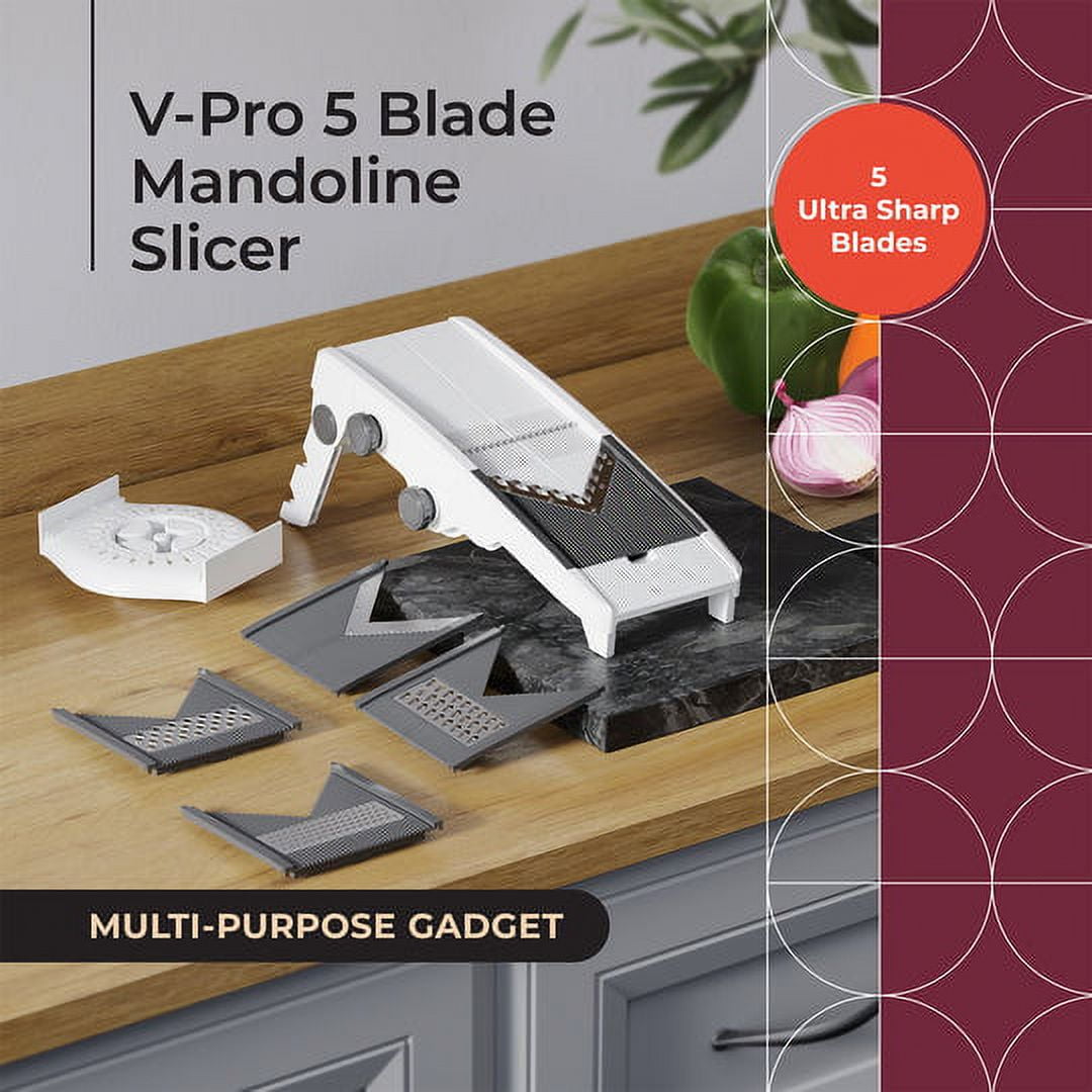 NEW Mueller V-Pro 5 Blade Mandoline Slicer