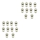 thumbnail image 1 of Eigraketly Gancho de 100 uds, ganchos de agujero geométrico semicircular, anillo colgante moderno Simple, colgadores de suministros para el Type1 NO1, 1 of 6