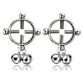 thumbnail image 1 of 2PCS Nipple Hoop Ring Adjustable Nipple Piercing Hoop Body Piercing Jewelry, 1 of 7