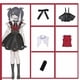 thumbnail image 4 of Disfraz de Cosplay para niña, juego de falda de cuero con peluca, zapatos, uniforme JK de Anime, Abyss, KAngel, Ame Chan, 4 of 4