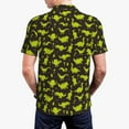 thumbnail image 4 of Balery Cute Dinosaurs (2) Printed Men’s Short Sleeve Polo Shirt, Midweight Men's Shirt,Golf Polo shirts -Small, 4 of 9