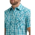 thumbnail image 4 of Wrangler® Men's and Big Men's Regular Fit Short Sleeve Western Shirt, Sizes S-5XL, 4 of 4