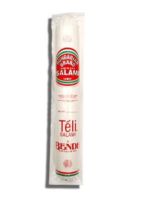 Hungarian Brand Salami Teli, approx. 2.1lb by
