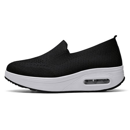

Fashion Women Pull on Breathable Sports Footwear
