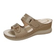thumbnail image 3 of Norvail Womens Lightweight Wedge Sandals Breathable Hollow Platform Orthopedic Shoes with Arch Support for Casual Dressy Summer Walking Shoes, 3 of 4