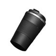 thumbnail image 1 of Taza de café de viaje ligera con tapa Strade Fareast Limited Aislada a prueba de fugas Color negro 380ml, 1 of 8
