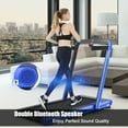 thumbnail image 4 of Costway 4.75HP 2 In 1 Folding Treadmill W/Remote APP Control Navy, 4 of 9