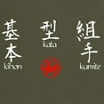 thumbnail image 3 of CafePress - Kihon, Kata, Kumite Dark T Shirt - Men's Classic Graphic Cotton T-Shirt, 3 of 4