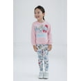 thumbnail image 2 of The Smurfs Papa Smurf Smurfette Crossover Fleece Sweatshirt and Pants Outfit Set Infant to Toddler, 2 of 5