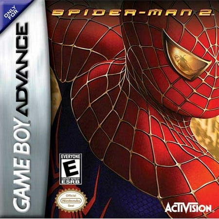 Spider-Man 2 - Nintendo Gameboy Advance GBA (List Of Best Gameboy Color Games)