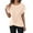 WH1, variant on MIXUE Boho Tops For Women Summer Knitted Solid Color Round Neck Short Sleeve Casual Basic Pullover Shirts For Women T-shirts Outwear,Black,XL