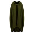 thumbnail image 5 of jjayotai Womens Trench Coat, Open Front Cardigan Jacket Coats Cape Cloak Plus Size Fall Winter Tops, 5 of 9