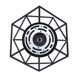 thumbnail image 3 of Estevez Luminario suspendido decorativo Toledo, Color negro, Hierro, Foco E26, 3 of 7