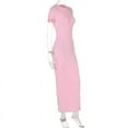 thumbnail image 6 of Soft Glam Maxi Dress (S, CoffeeBrown), 6 of 7
