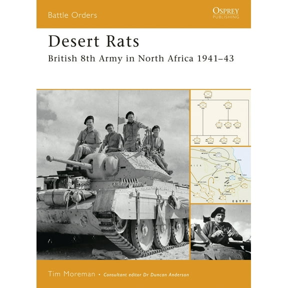 Battle Orders: Desert Rats : British 8th Army in North Africa 1941–43 (Series #28) (Paperback)