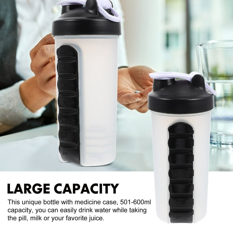 1pc Portable Shaker Bottle