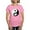 Pink, variant on CafePress - Wolf Therian Ying Yang Women's Dark T Shirt - Women's Traditional Fit Dark T-Shirt