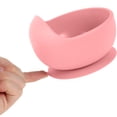 thumbnail image 2 of Muyoka Cuenco de silicona para alimentación de bebé, 6 uds., plato, cuchara, tenedor, babero, cuchara impermeable, juego de alimentación antideslizante para niños pequeños Muyoka Hogar, 2 of 7