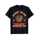 thumbnail image 1 of Funny Halloween Spooky island est 2002 amusement Park Skull T-Shirt, 1 of 7