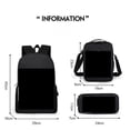 thumbnail image 2 of Sonic Ensemble Trois Pièces pour Élève du Primaire Sac d'École Sac à Dos Dessin Animé anime Sac Bandoulière Trousse -ZHENV-ZJKDGJKJ, 2 of 2