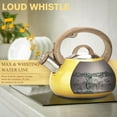Tea Kettle Stovetop,2.0QT Loud Whistling Kettle for Boiling Water