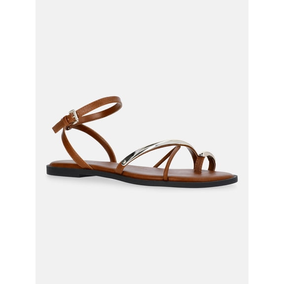 Time and Tru Women's Toe Ring Sandals