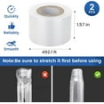 thumbnail image 6 of Mini Stretch Wrap Film Unheated Shrink Wrap Roll for Bottles/Jars Seal Packing (2 PCS), 6 of 6