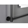thumbnail image 6 of Kingston Brass DTM323630 36 x 32 in. Gallant Wall Mount Towel Rack, Matte Black, 6 of 6