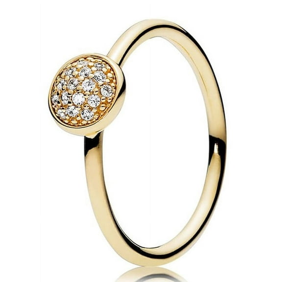 Authentic Dazzling Droplet, Clear CZ 150187CZ-52 6 US, 52 Euro